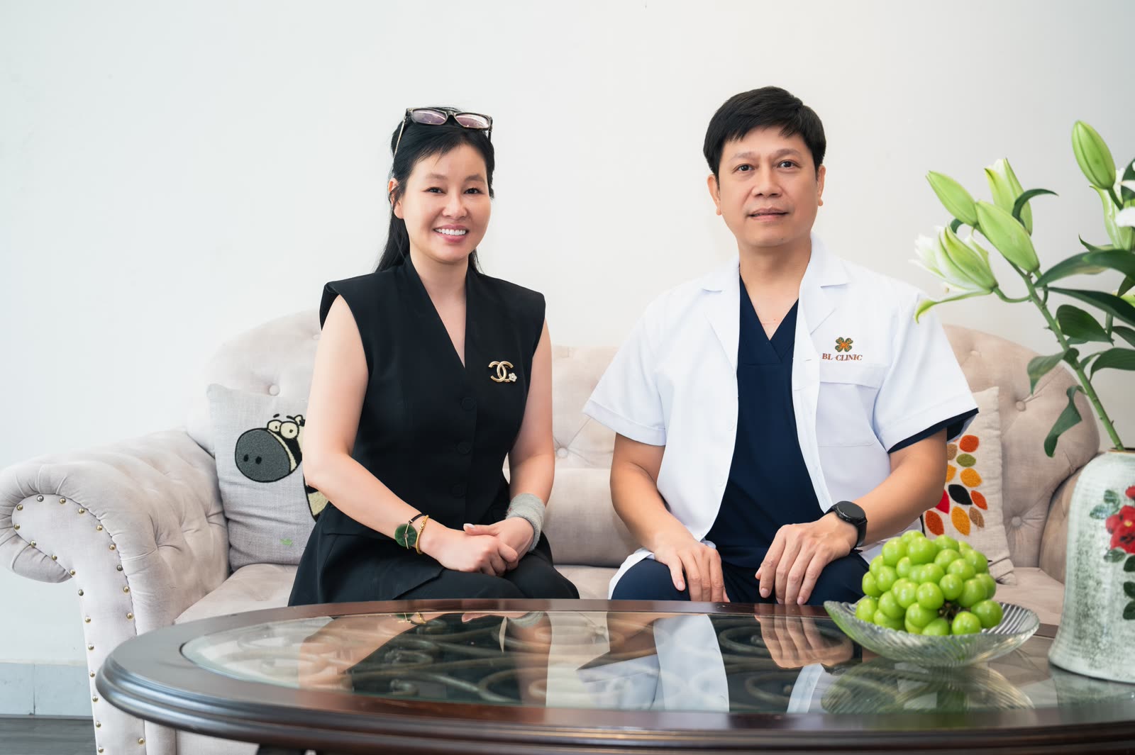 Bác sĩ BL Clinic tư vấn trực tiếp cho khách